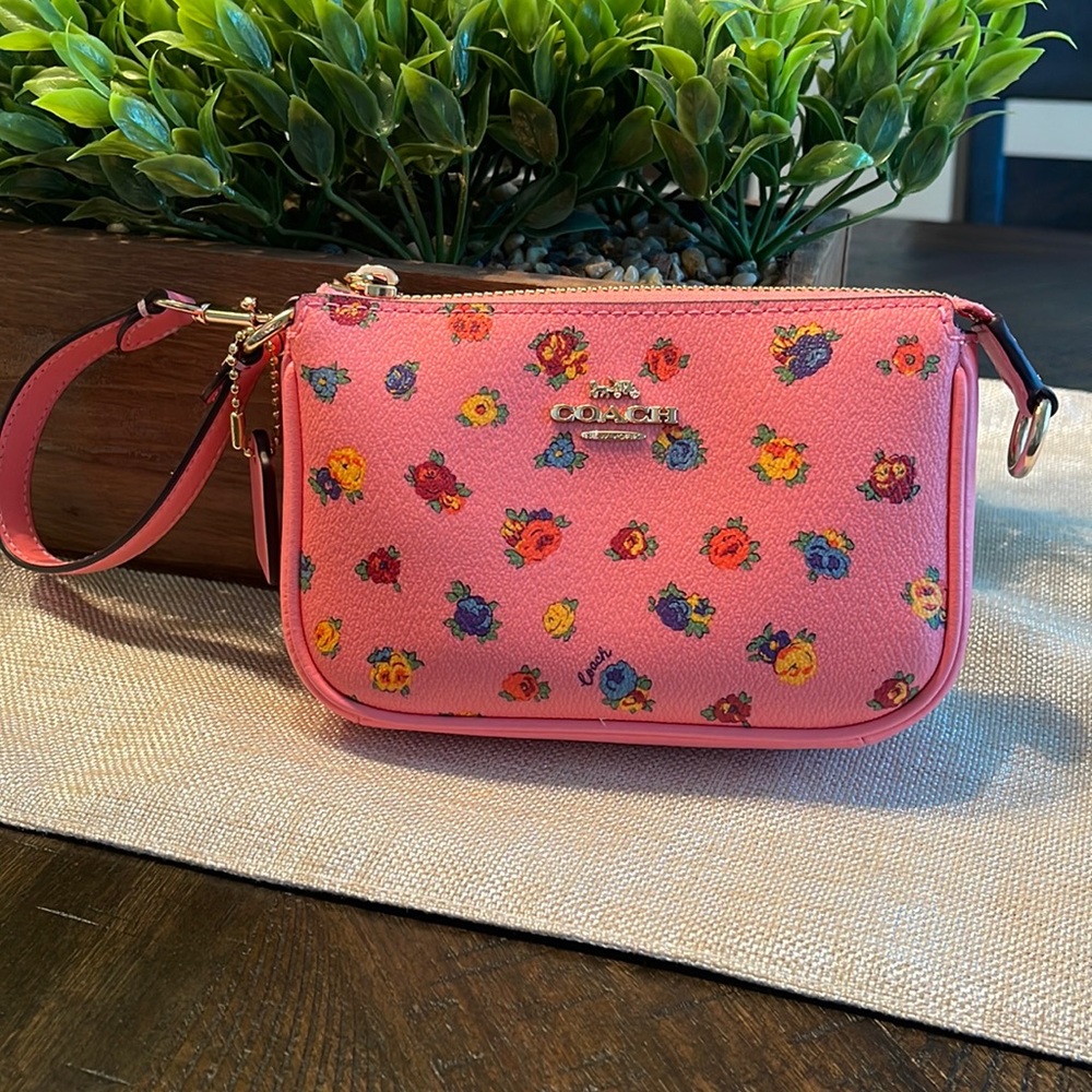 Coach Nolita 15    Gold/Pink Lemonade Multi